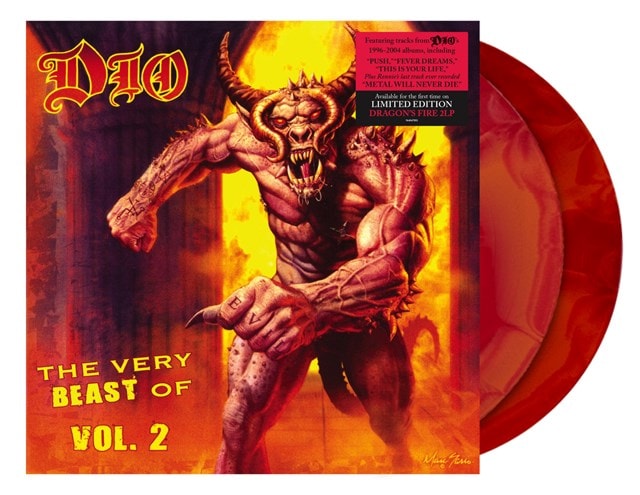 The Very Beast of Dio - Volume 2 - Limited Edition Dragon's Fire Colour 2LP - 1