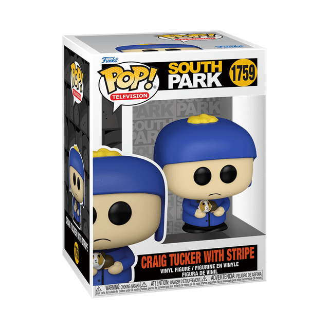 Craig Tucker With Stripe 1759 South Park Funko Pop Vinyl - 2