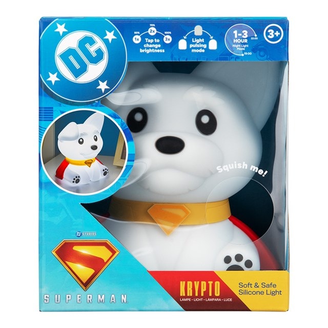 Krypto Superman Squishyglo Silicone Light - 6