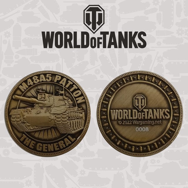 World Of Tanks Patton Tank Coin - 1