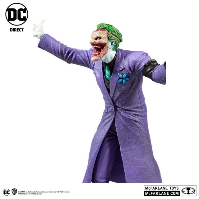 Joker Purple Craze By Greg Capullo DC Direct 1/10 Scale Figure - 4