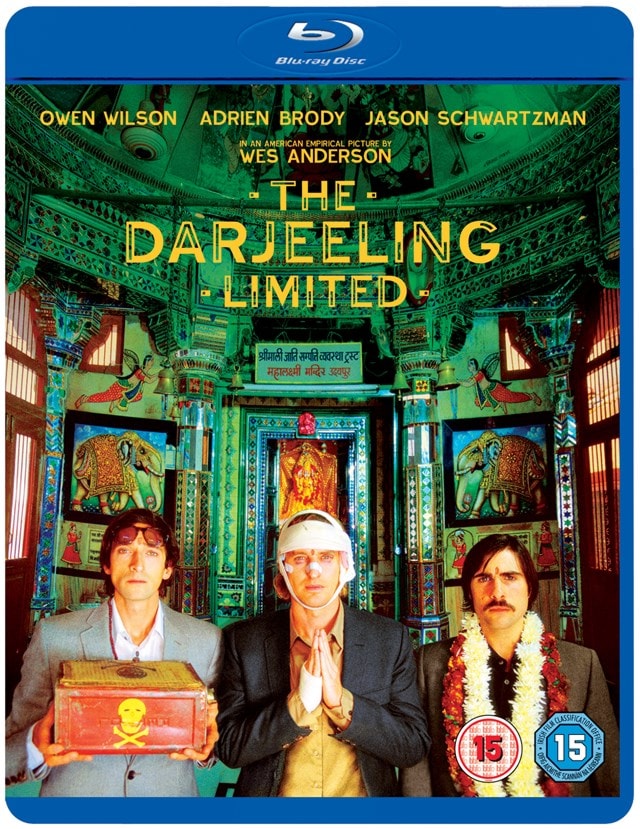 The Darjeeling Limited, Blu-ray, Free shipping over £20