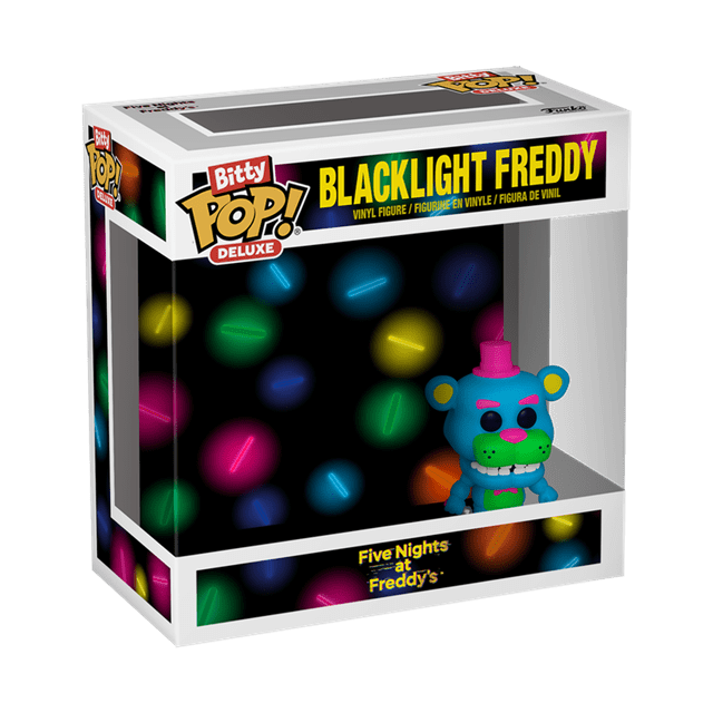 Blacklight Freddy Five Nights At Freddy's FNAF Funko Bitty Pop Single - 1