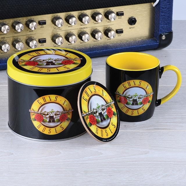 Guns N Roses: Bullet Logo Mug Gift Set in Tin - 1