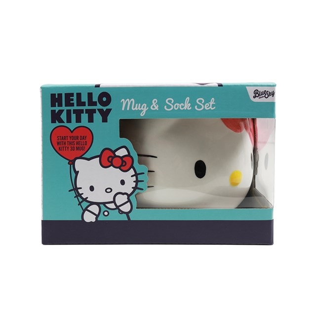 Hello Kitty Sanrio 3D Mug & Sock Set - 2