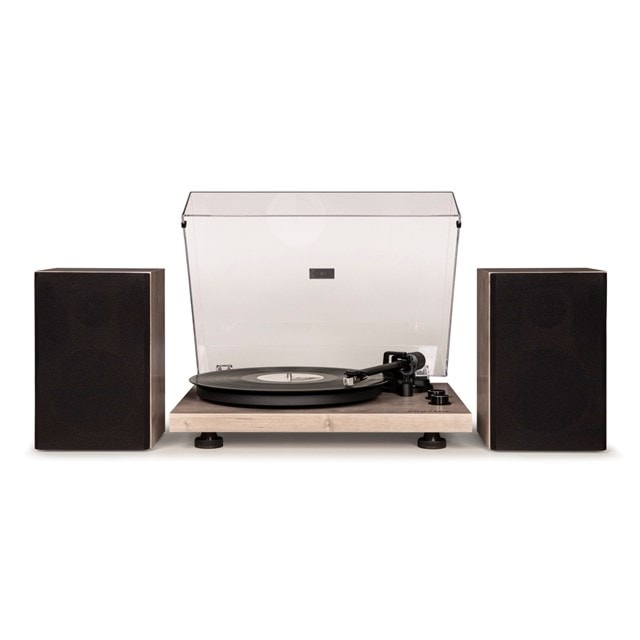 Crosley C62 Grey Turntable & Speakers - 1