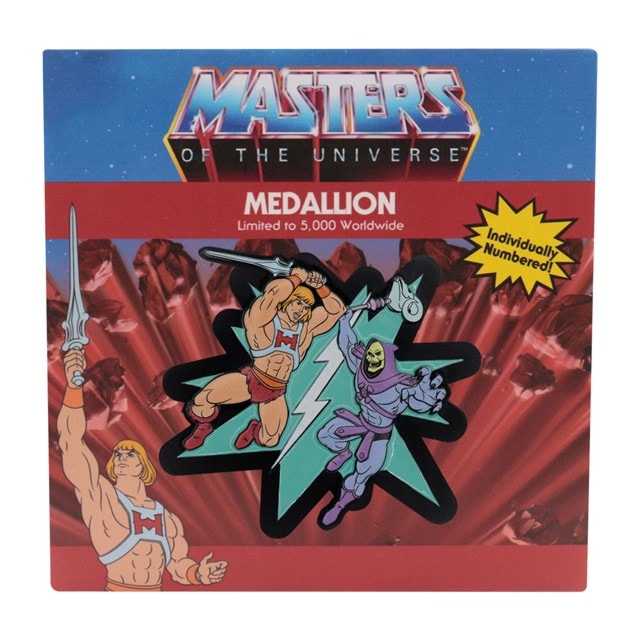 He-Man Vs Skeletor Masters Of The Universe Limited Edition Medallion - 2