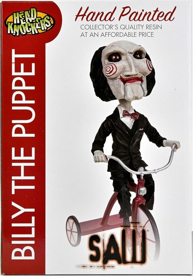 Billy The Puppet On Tricycle Saw NECA Head Knocker Figurine - 3