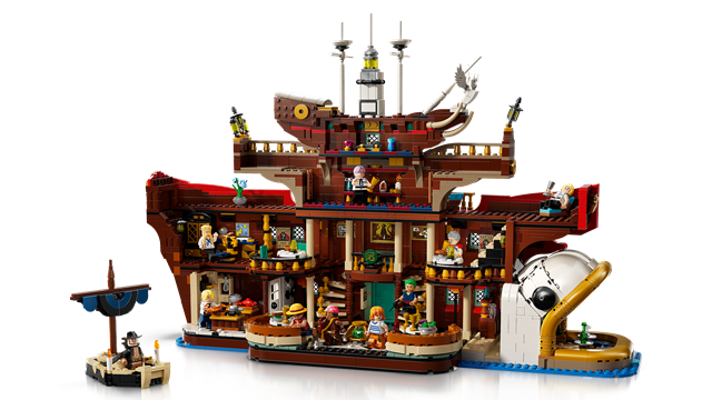 The Baratie Floating Restaurant One Piece LEGO - 4