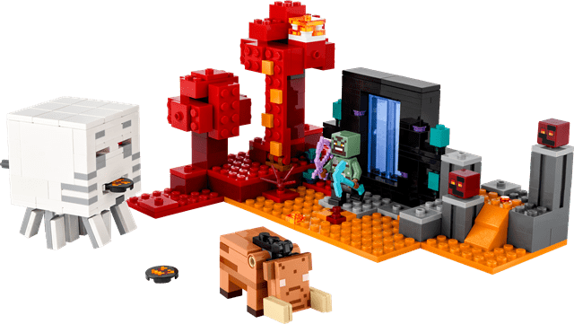 Nether Portal Ambush Minecraft LEGO - 1