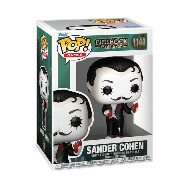 Sander Cohen 1144 Bioshock Funko Pop Vinyl - 2