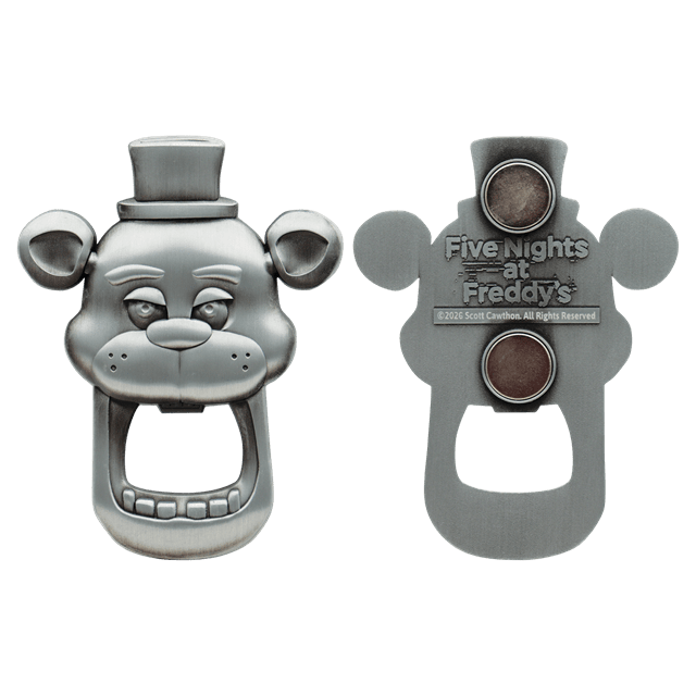 Five Nights At Freddys Bottle Opener, Pin Badge & Keyring Gift Set - 2