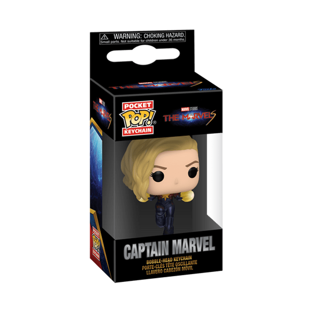 Captain Marvel The Marvels Pop Vinyl Keychain - 2