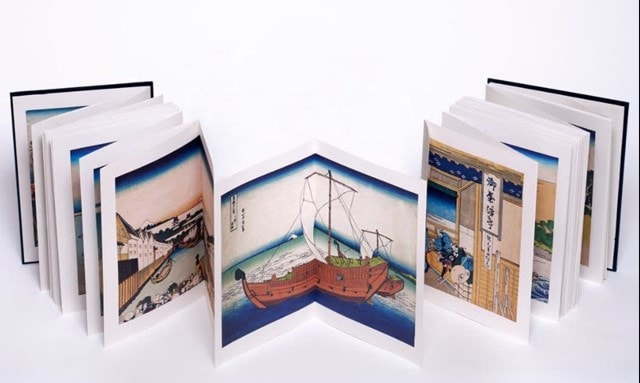 Hokusai: Thirty-Six Views of Mount Fuji (Kunst-Leporello) Hardback By Amelie Balcou - 2