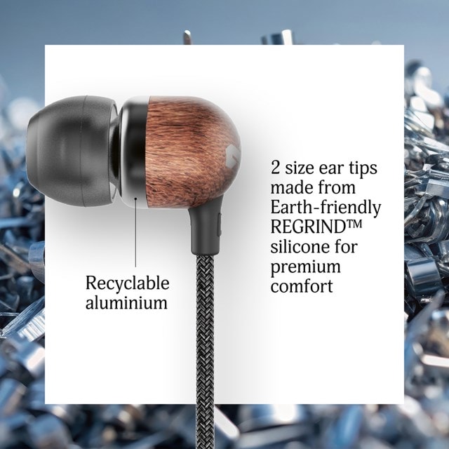 House Of Marley Smile Jamaica Signature Black USB-C Earphones W/Mic - 7