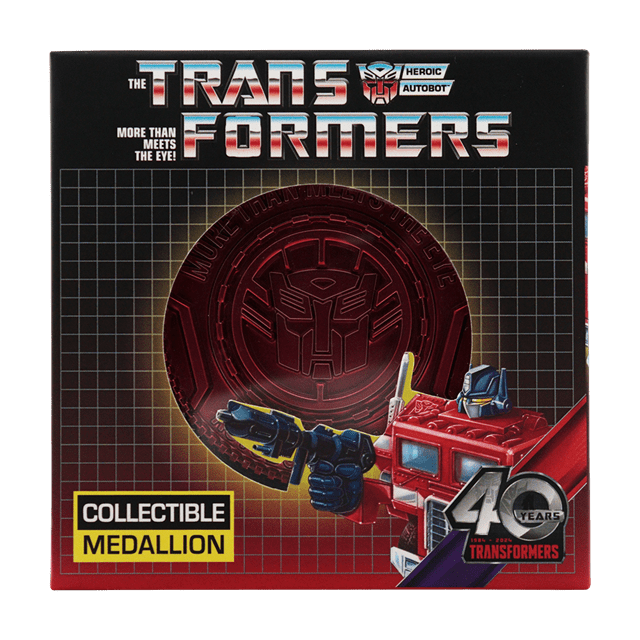 Transformers Autobot 40th Anniversary Medallion - 5