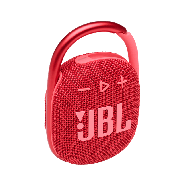 JBL Clip 4 Red Bluetooth Speaker - 1
