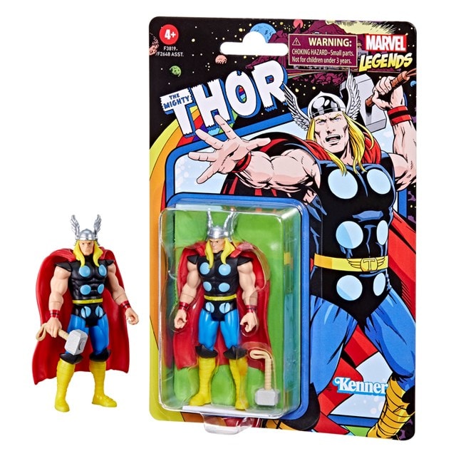Thor Hasbro Marvel Legends Series 3.75-inch Retro 375 Collection Action Figure - 1