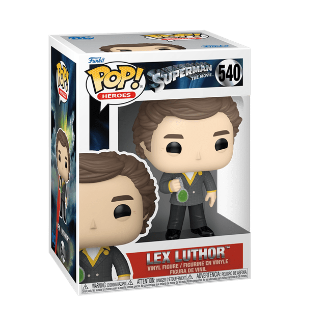 Lex Luthor With Kryptonite Necklace With Chance Of Chase 540 Superman 1978 Funko Pop Vinyl - 2