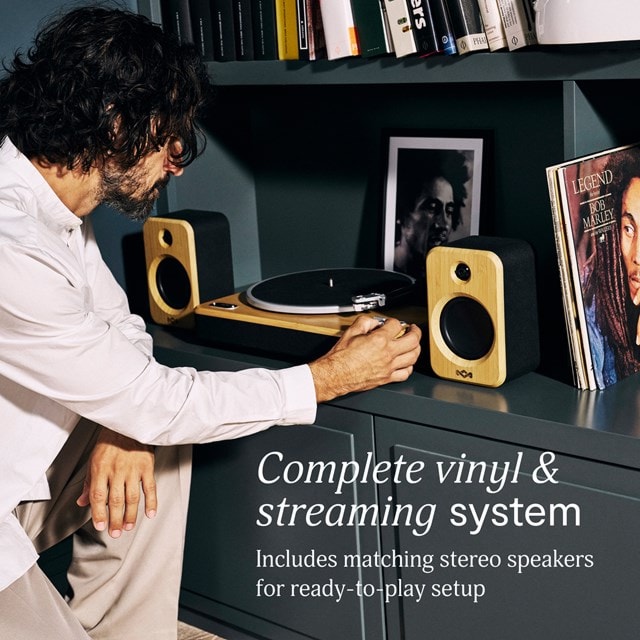 House Of Marley Stir It Up Wireless 2 Bluetooth Turntable & Speakers - 4