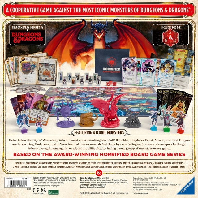 Horrified Dungeons & Dragons Board Game - 4