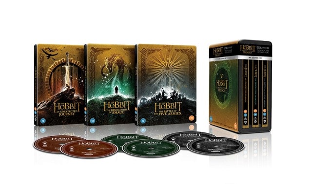 The Hobbit: Trilogy Limited Edition Steelbook Collection - 1