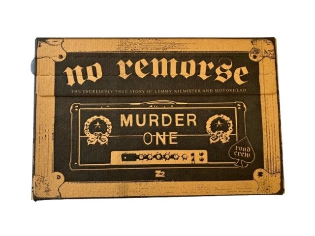 No Remörse: The Illustrated True Stories of Lemmy Kilmister and Motörhead Deluxe Edition Hardback - 5