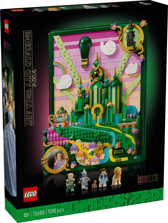 Emerald City Wall Art Wicked LEGO - 6