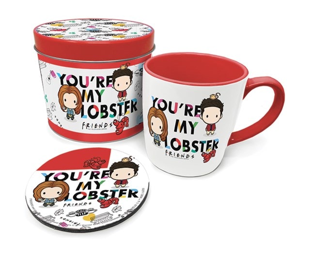 You're My Lobster: Friends Mug Gift Set in Tin - 2