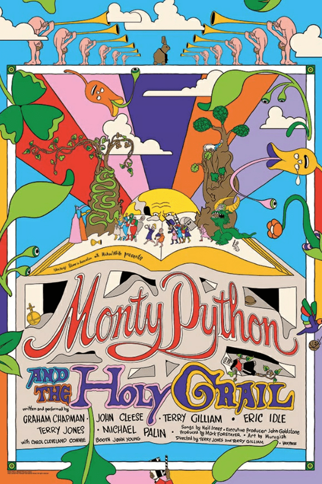 Monty Python And The Holy Grail Murugiah 61 x 91 cm Art Print Poster - 1