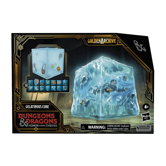 Dungeons & Dragons Honor Among Thieves Golden Archive Gelatinous Cube Collectible Figure - 10