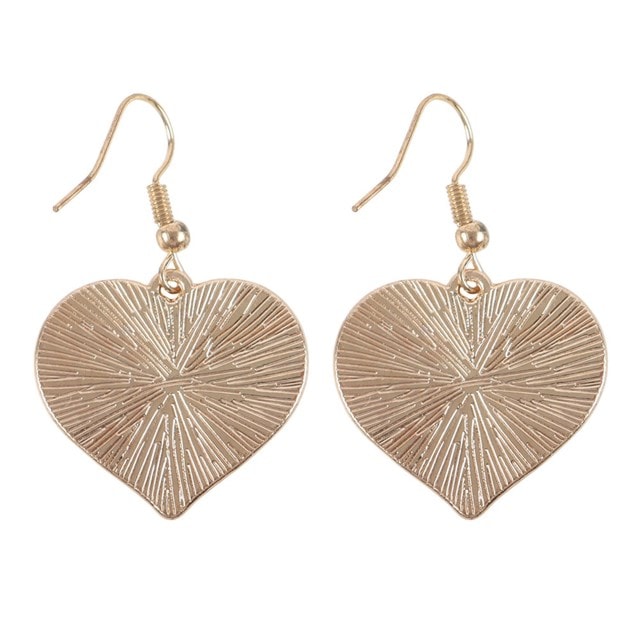 Burning Heart Earrings - 2