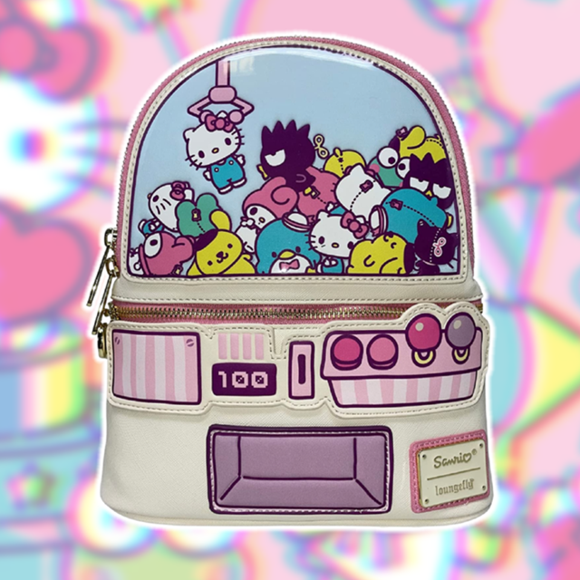 Sanrio Claw Machine hmv Exclusive Mini Loungefly Backpack - 1
