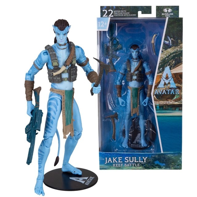 Jake Sully in Reef Battle 7 Inch Avatar - Way Of Water Figurine - 2