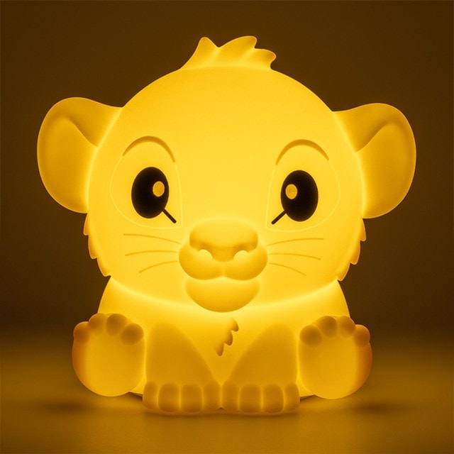 Simba Lion King Squishyglo Silicone Light - 2