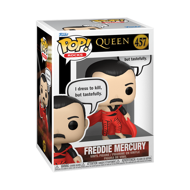 I Dress To Kill 457 Freddie Mercury Funko Pop Vinyl Sayings - 2