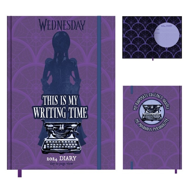 Wednesday 2024 Diary Stationery Free shipping over £20 HMV Store
