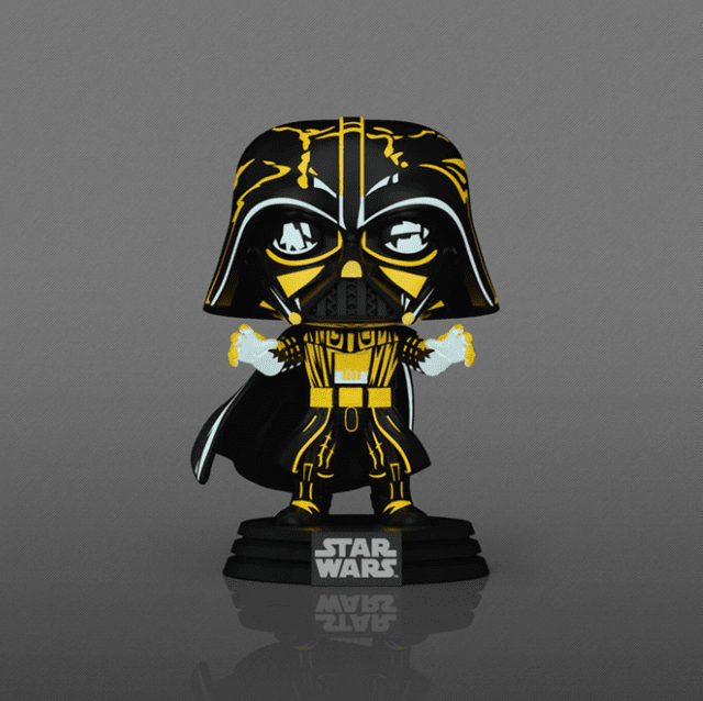 Darth Vader Glow In The Dark Retro 767 Star Wars Limited Edition Funko Pop Vinyl - 2