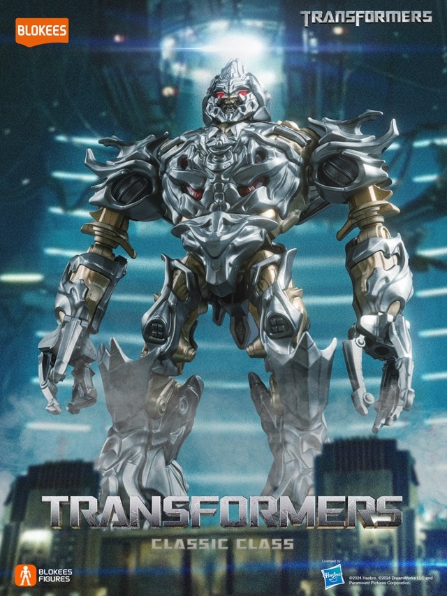 Megatron Classic Class 10 Transformers 2007 Movie Blokees Figure - 4
