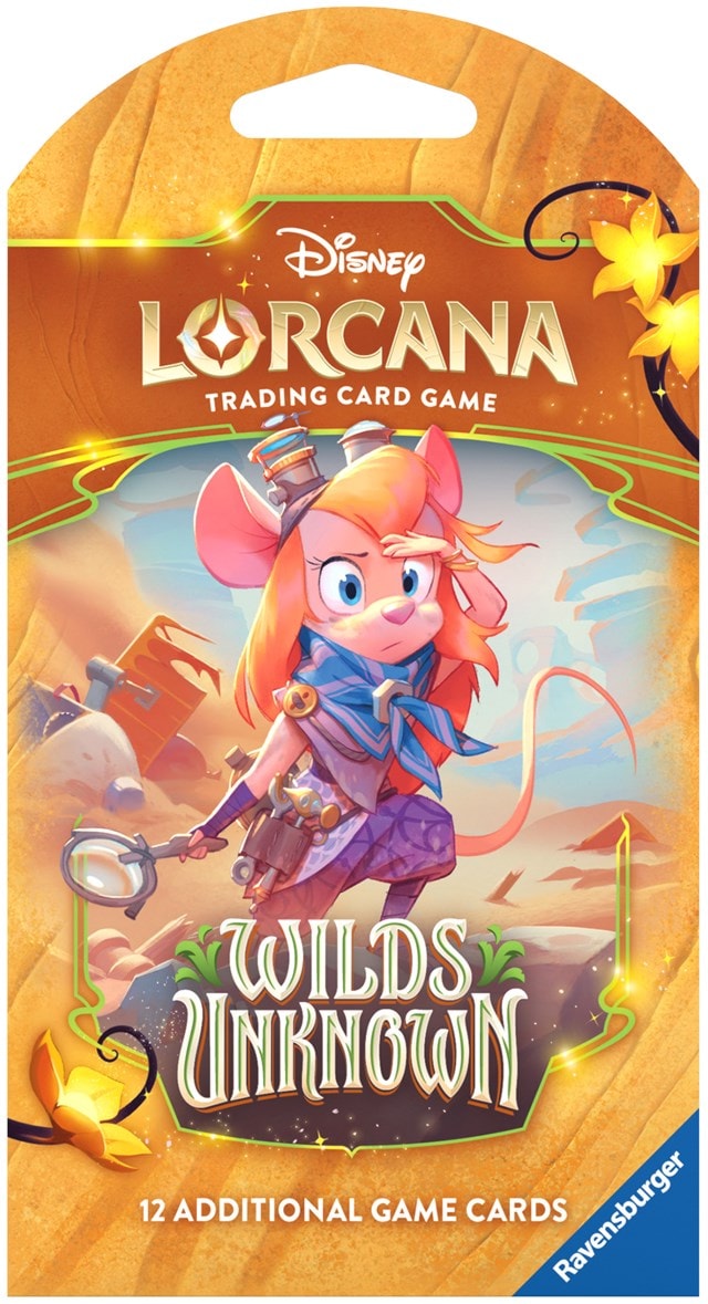 Sleeved Booster Packs Wilds Unknown Disney Lorcana Trading Cards Assortment - 2