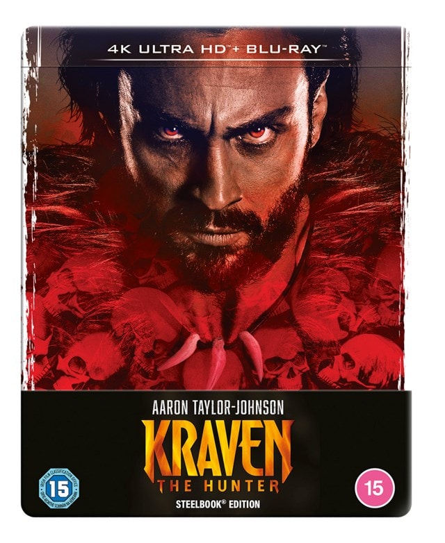 Kraven the Hunter Limited Edition 4K Ultra HD Steelbook - 1