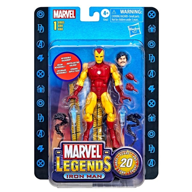 Iron Man Marvel Legends 20th Anniversary Series 1 Hasbro Action Figure - 10