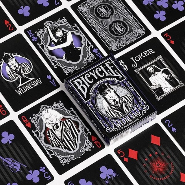 Wednesday Bicycle Playing Cards - 2
