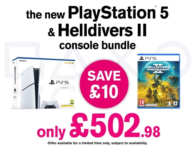PlayStation 5 (Slim) & Helldivers II Console Bundle