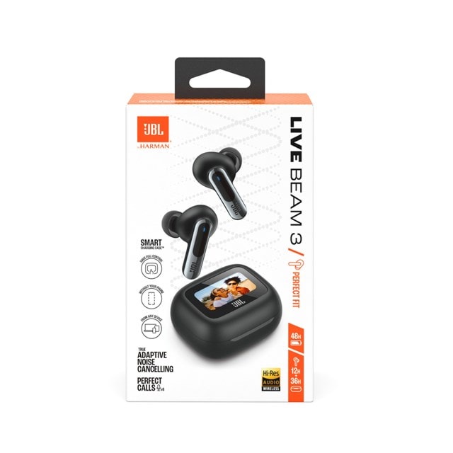 JBL Live Beam 3 Black True Wireless Bluetooth Earphones - 8