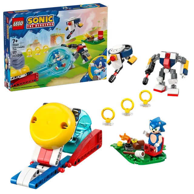 Sonic's Campfire Clash Sonic The Hedgehog LEGO - 6