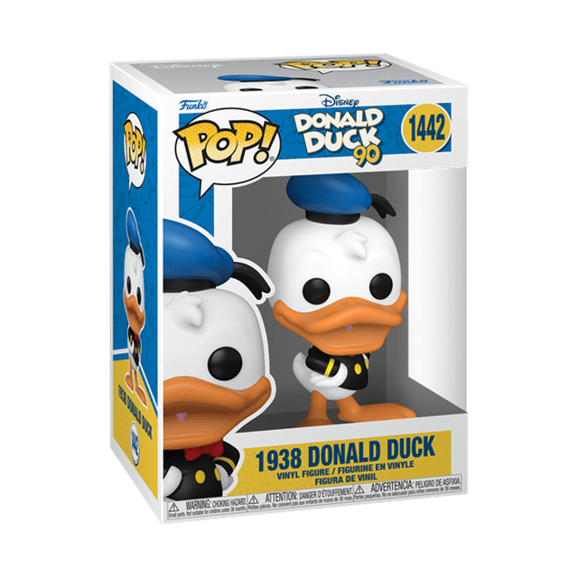 1938 Donald Duck 1142 90th Anniversary Funko Pop Vinyl - 2
