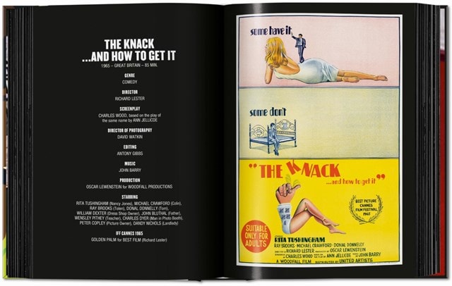 100 Movies Of The 1960s Hardback - 14