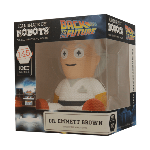 Doc Brown Back To The Future Handmade By Robots Vinyl Figure - 4