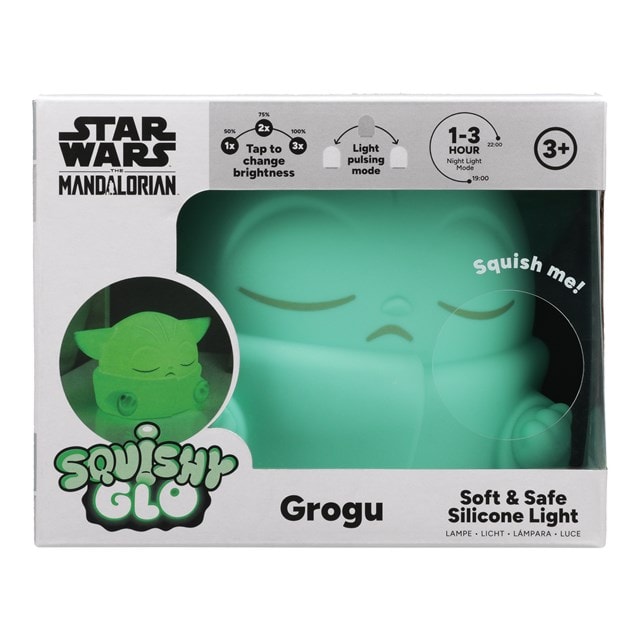 Grogu The Mandalorian Squishyglo Silicone Light - 4